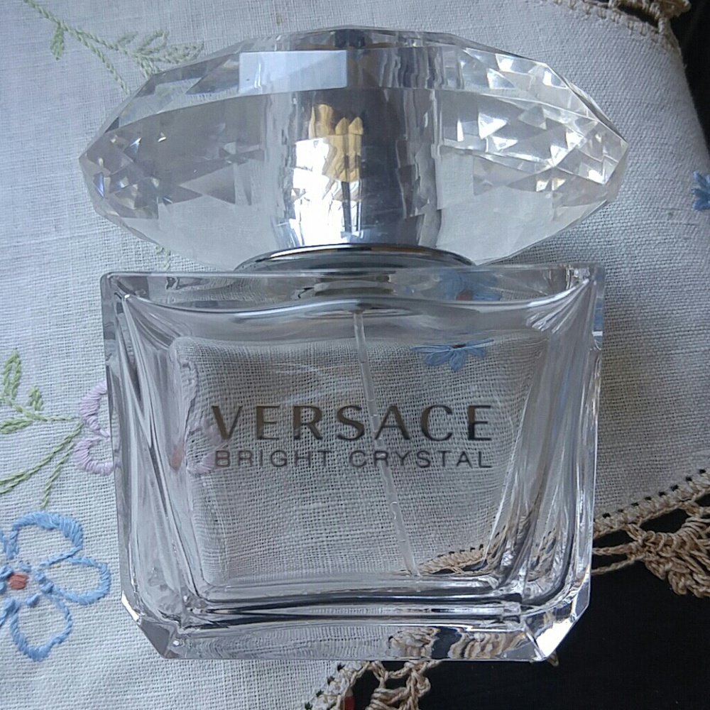 Versace Bright Crystal Empty Perfume Bottles - Picture 5 of 6